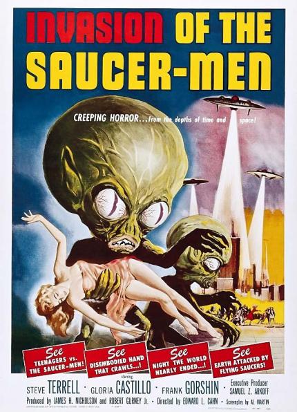 Invasion of the saucer men
