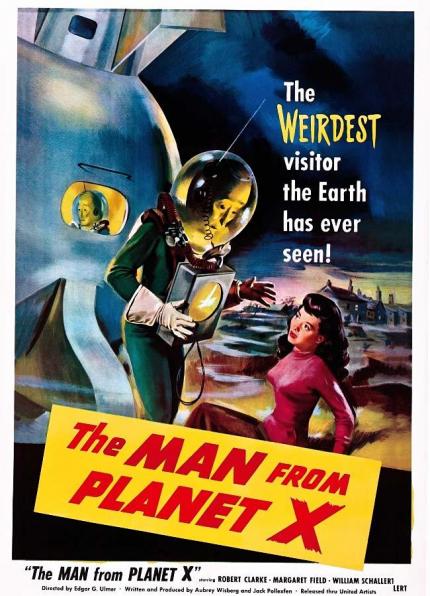 The man from planet X