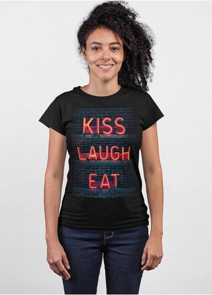 Kiss laugh eat