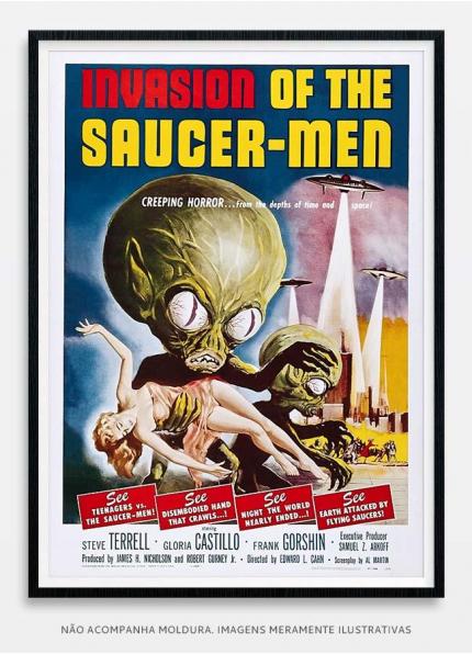 Invasion of the saucer men